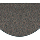 Goods of the Woods 48” x 27” Homefire Spruce Half-Round Hearth Rug