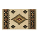 Goods of the Woods 50” x 30” Vista Desert Beige Olefin Hearth Rugs