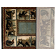 Vista Bears Posing Olefin Hearth Rugs with Back Surface View