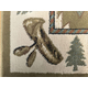 Vista Bear Moose Patrol Olefin Hearth Rugs Close Up Corner View