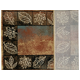 Vista Autumn Leaves Olefin Hearth Rugs with Back Surface View