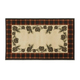 Goods of the Woods 50” x 30” Vista Cones Red Plaid Olefin Hearth Rugs