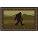 Goods of the Woods 50” x 30” Vista Sasquatch Olefin Hearth Rugs