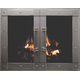 Artisian Masonry Fireplace Glass Door