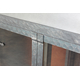 Forged Lapjoint in Clear Natural Center Bar Detail