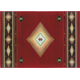 Goods of the Woods 50” x 30” Vista Desert Red Olefin Hearth Rugs