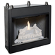 VRT4550 Vent Free Firebox with White Stacked Brick Panel