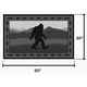Goods of the Woods 50” x 30” Vista Sasquatch Olefin Hearth Rugs Dimensions