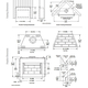 WRT3036 Wood Fireplace Dimensions