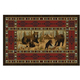 Goods of the Woods 50” x 30” Vista Bears at Cabin Olefin Hearth Rugs