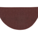 Goods of the Woods 48” x 27” Stream Berry Nylon Half-Round Hearth Rug
