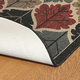 Pilgrim 28” x 46” Shenandoah Natural Non-Slip Back Rectangular Hearth Rug | PG-19650 with Back View