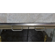 FMI Fireplace Glass Door | Brushed Satin Nickel Finish Frame Detail