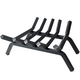 18 Inch Wide x 13.5 Inch Deep Lifetime Fireplace Grate - 3/4 Inch Steel