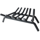 24 Inch Wide x 13.5 Inch Deep Lifetime Fireplace Grate - 3/4 Inch Steel