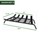 Fireplace Bar Grate Ember Retainer Welded 25 1/2" Width x 13 14/" Deep Dimensions