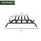 5 Bars Steel Square Fireplace Bar Grate 23" Width x 14" Deep Dimensions