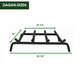 Black Steel 4-Bar Grate with 20 1/2" Wide x 12" Deep Dimensions