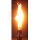 Vulcan with Burst Feature Electronic Gas Fire Pit Module in Use