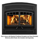 Ventis HE350 Zero Clearance Wood Fireplace front view