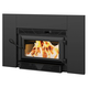 Ventis HEI90 Wood Fireplace Insert left view