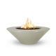 Cazo Wide Ledge Concrete Fire Bowl in Ash Finish