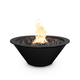 Cazo Powder Coated Metal Fire Bowl Black