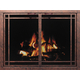 Window Pane Mesh Fireplace Door