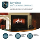 Royalton Wood Burning Fireplace