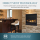 Majestic Quartz Direct Vent Technology