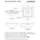 Maya Hammered Copper Fire and Water Bowl Specifications