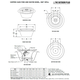 Cazo 360° Spill Copper Fire and Water Bowl Specifications