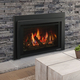 Majestic Ruby Direct Vent Fireplace Insert Installed