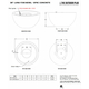 38" Luna Round GFRC Concrete Fire Bowl