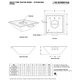 Maya Stainless Steel Fire and Water Bowl Specifications