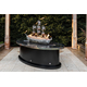 The Outdoor Plus La Pinta Fire Table with Boat Ornament