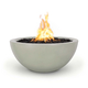 Luna Round GFRC Concrete Fire Bowl in Ash