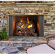 Outdoor Lifestyle Cottagewood 42" Outdoor Wood-Burning Fireplace with Gray Herringbone Refractory - ODCTGWD-42H