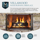 Villawood Wood Burning Fireplace