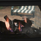 Outdoor Lifestyle Twilight 36" Indoor/Outdoor See-Through Gas Fireplace Shown With Firescreen Front
