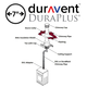 DuraVent 7" DuraTech Oil Furnace Kit