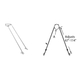 Adjustable Extended Roof Bracket Size