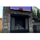 Custom Fireplace Hood 24 Gauge Steel Matte Black