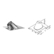 Large Base Adjustable Roof Flashing Size