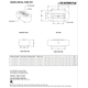 Whitney L-Shaped Powder Coated Metal Fire Table Specifications