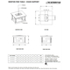 Newton Chain Support Powder Coated Metal Fire Table Specifications