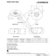 Frisco Round Powder Coated Metal Fire Table Specifications