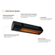 SupremeSchwank 2300 Series Single Stage Model 2312 Marine Grade SS Black - High Temperature | 23,000 BTU Features