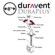 DuraVent 8" DuraPlus Attic Offset Kit