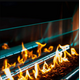 Firegear Outdoors LED Kalea Bay 60 Inches Linear Outdoor Fireplace | OFP-60LECO-PLED Fire